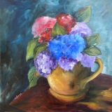 Hortensias 70x70 420€